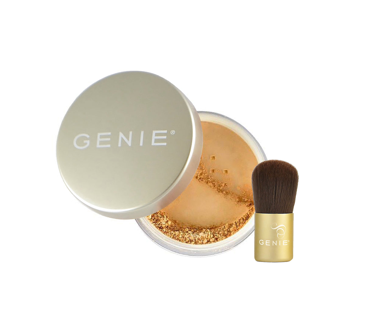 Nutratanicals Foundation plus Kabuki Brush – Genie Beauty Products