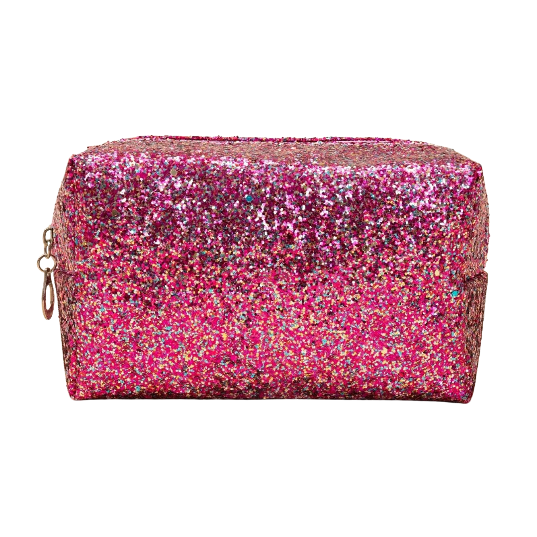 Sparkly makeup bag hotsell