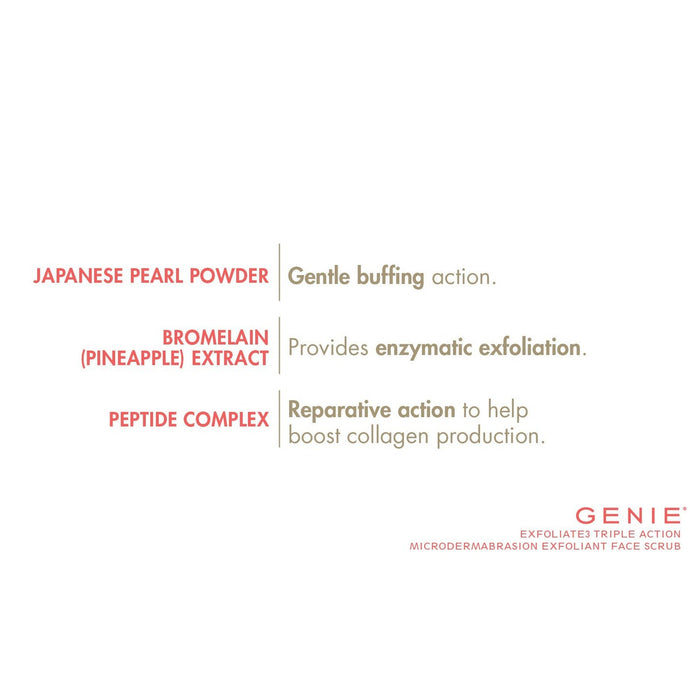 Exfoliate Triple Action Face Scrub